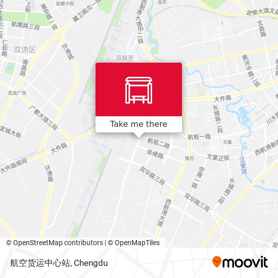 航空货运中心站 map