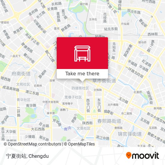 宁夏街站 map