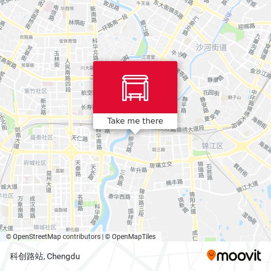 科创路站 map