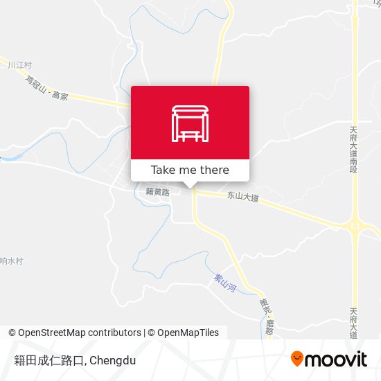 籍田成仁路口 map