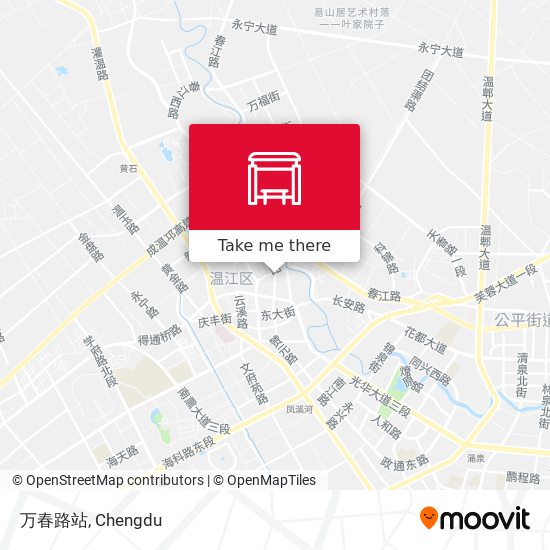 万春路站 map