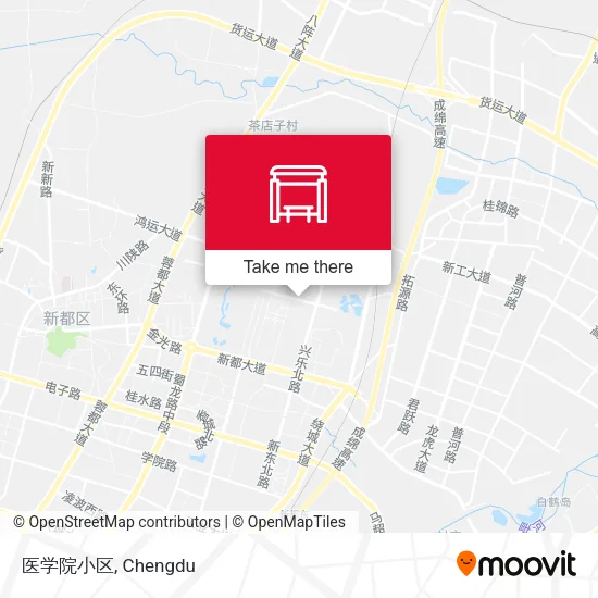 医学院小区 map