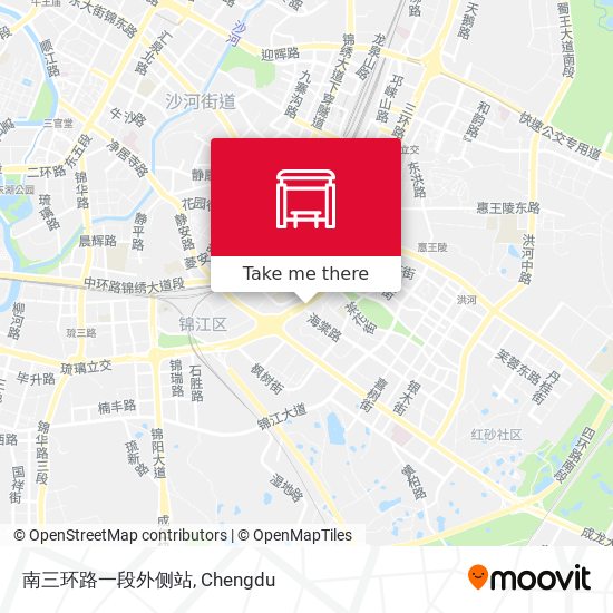 南三环路一段外侧站 map