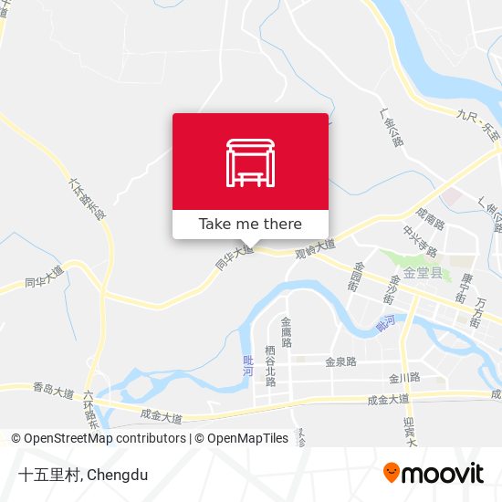 十五里村 map