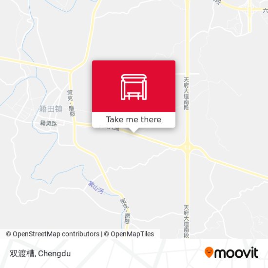 双渡槽 map