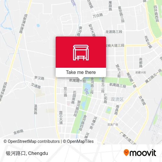 银河路口 map