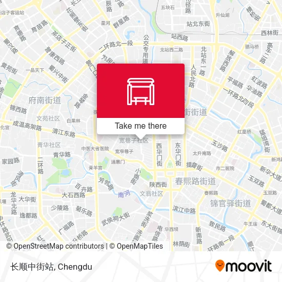 长顺中街站 map