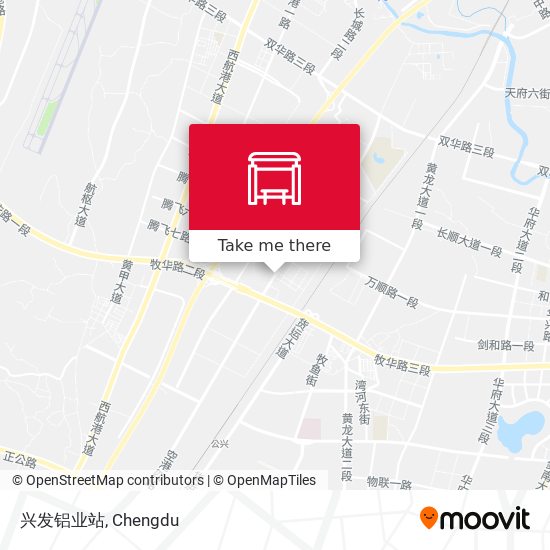 兴发铝业站 map