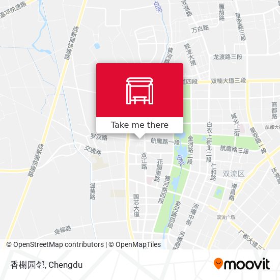 香榭园邻 map