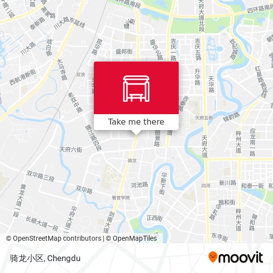 骑龙小区 map