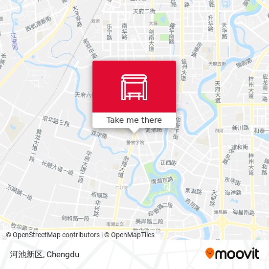 河池新区 map