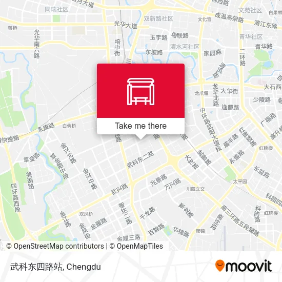 武科东四路站 map