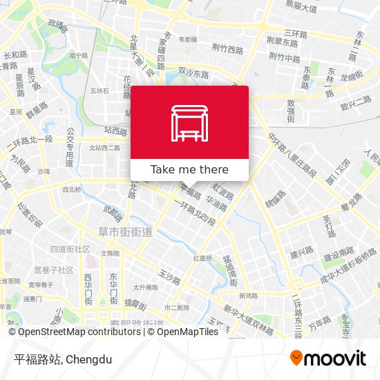 平福路站 map