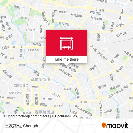 三友路站 map