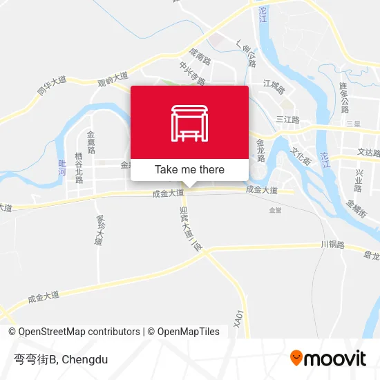 弯弯街B map