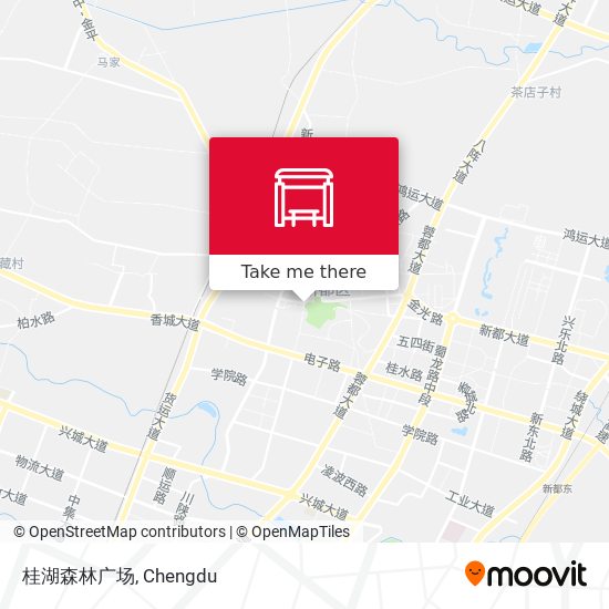 桂湖森林广场 map