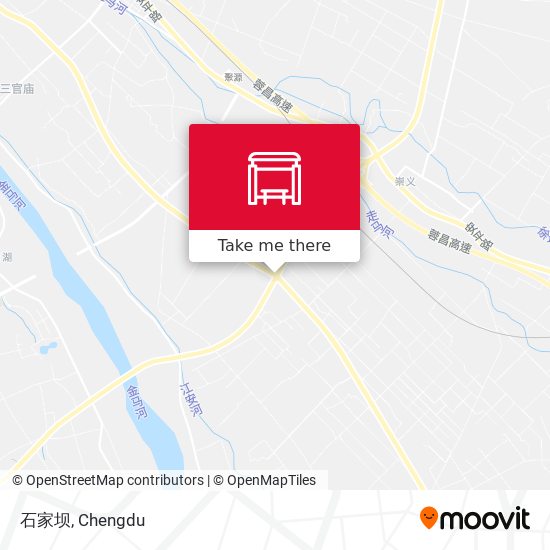 石家坝 map