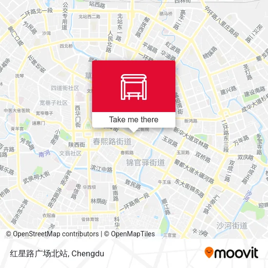红星路广场北站 map