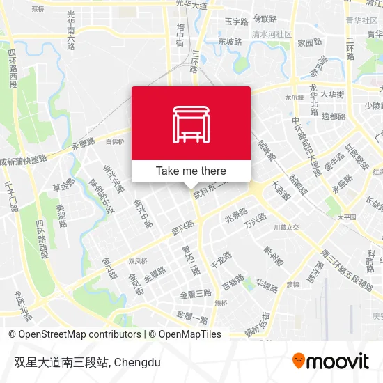 双星大道南三段站 map