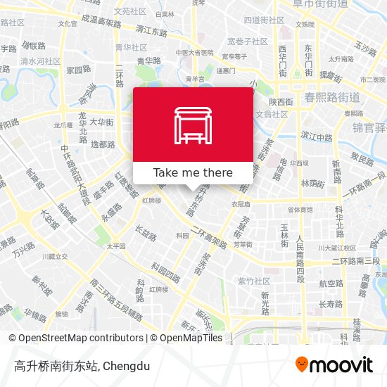 高升桥南街东站 map