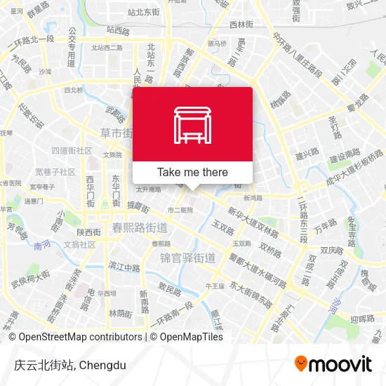 庆云北街站 map