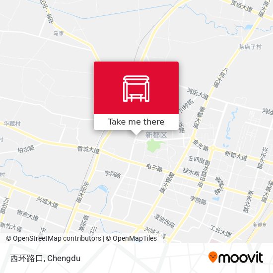 西环路口 map