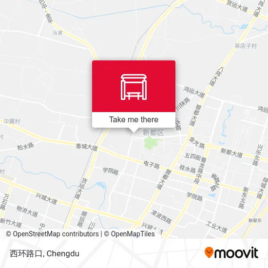 西环路口 map