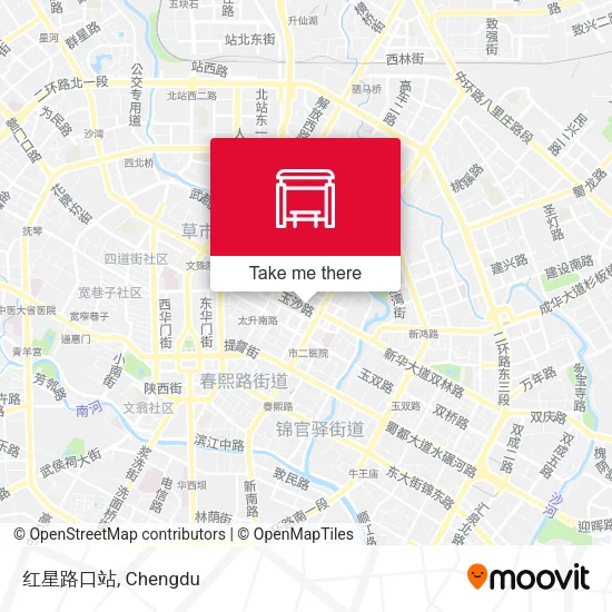 红星路口站 map