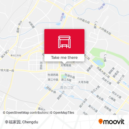 幸福家园 map