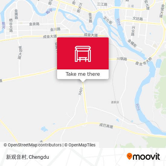 新观音村 map