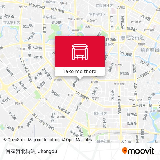 肖家河北街站 map