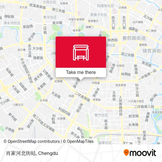 肖家河北街站 map