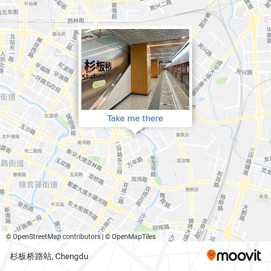 杉板桥路站 map