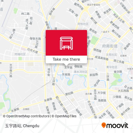 玉宇路站 map