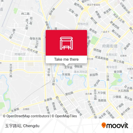 玉宇路站 map