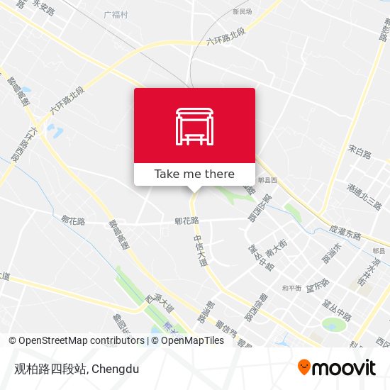观柏路四段站 map