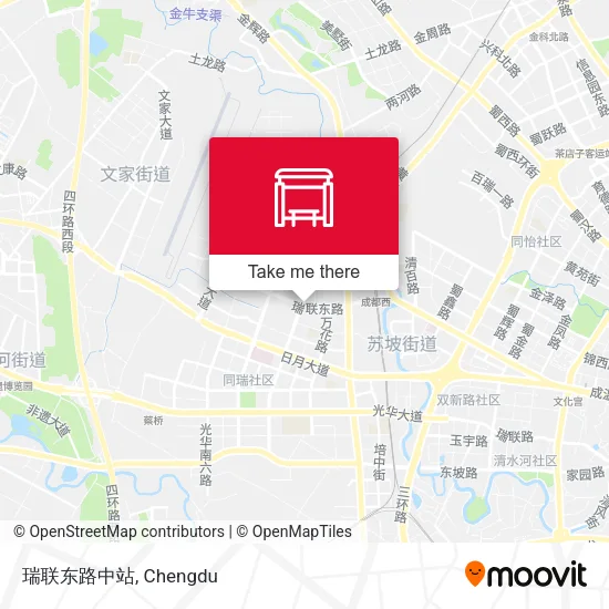 瑞联东路中站 map