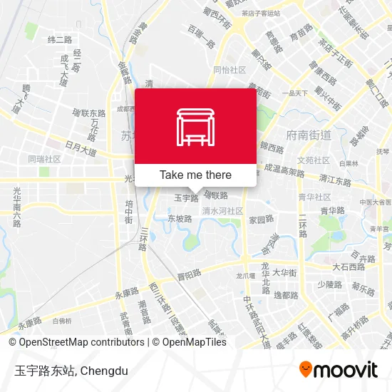 玉宇路东站 map