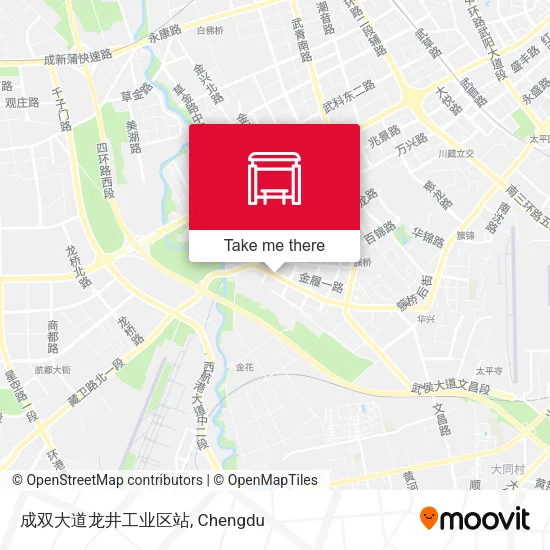 成双大道龙井工业区站 map