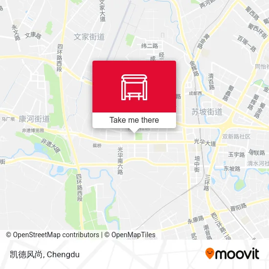 凯德风尚 map