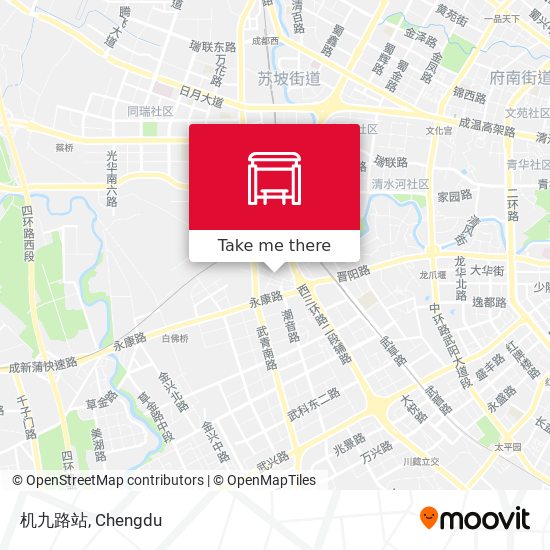 机九路站 map