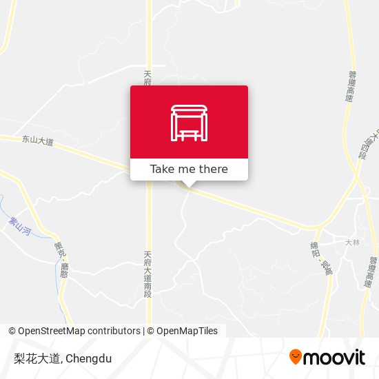 梨花大道 map