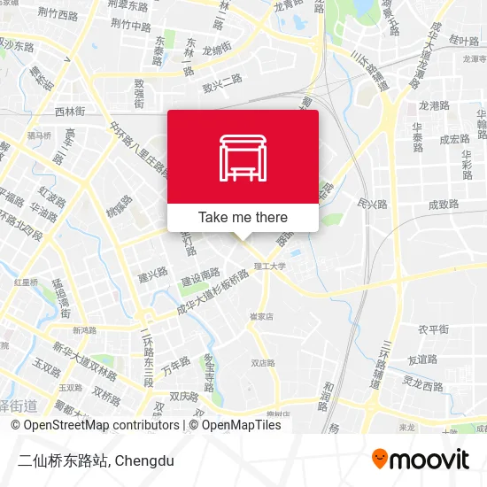 二仙桥东路站 map