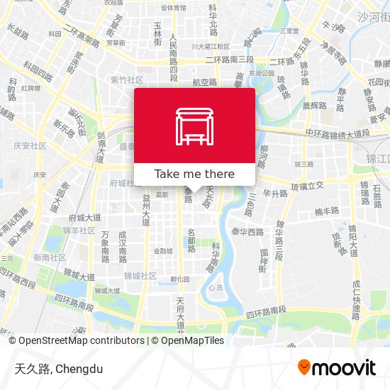天久路 map