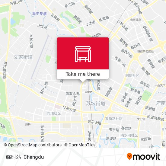 临时站 map