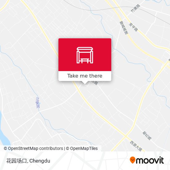 花园场口 map
