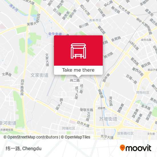 纬一路 map