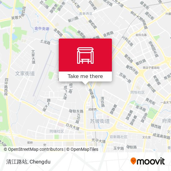 清江路站 map