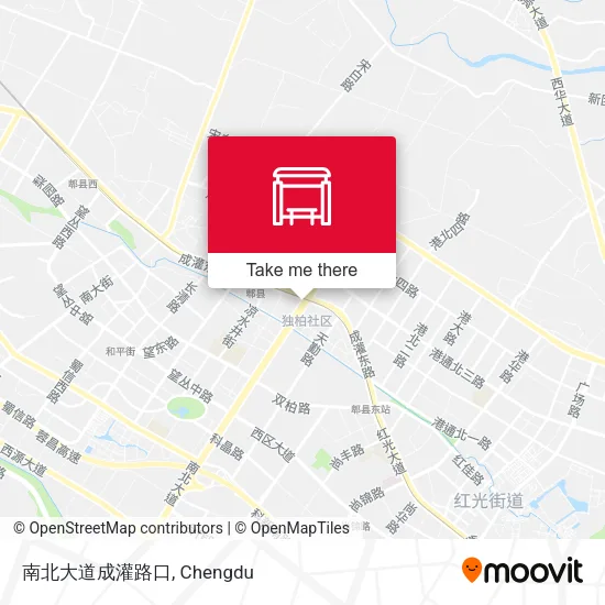 南北大道成灌路口 map