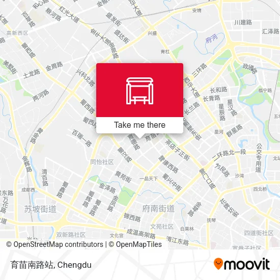 育苗南路站 map